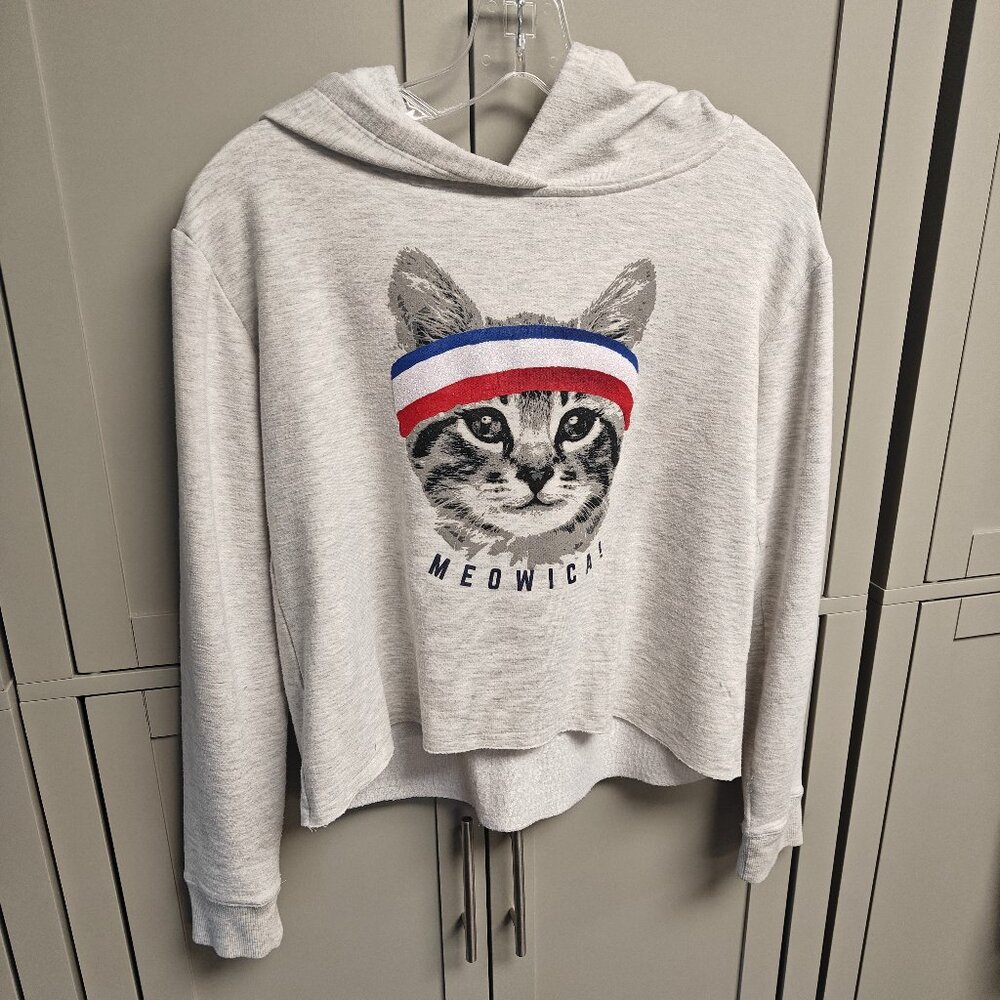 Justice Girl's 14/16 Hooded Sweatshirt
